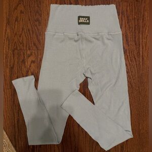 Light Powder Blue Daily Drills Leggings